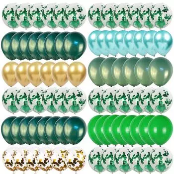 20/10 шт. 12-дюймовые металлические шары, золотые шары с конфетти, хромированные шары, украшения для дня рождения, свадебный декор для взрослых, шары