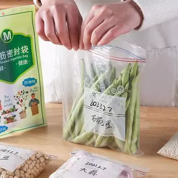 20/15/10 шт. Пакет для хранения свежих продуктов, герметичный пакет для домашних продуктов, самозапечатывающийся пакет для замороженных продуктов, компактный пакет, органайзер для хранения в холодильнике 20*30cm