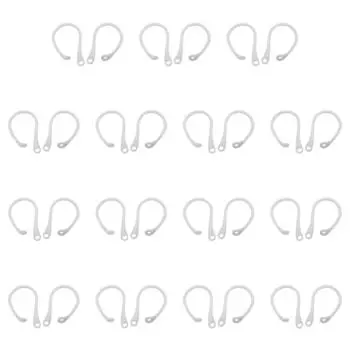 20/15 пар белых беспроводных наушников-крючков, силиконовый держатель для наушников, легкая спортивная пряжка против потери для Airpods Pro3
