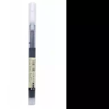 20-1 шт./набор Гелевые ручки игольчатого типа высокого качества Прямая жидкостная шариковая ручка Кавайная канцелярия Школьные офисные принадлежности для письма 1pcs чёрный