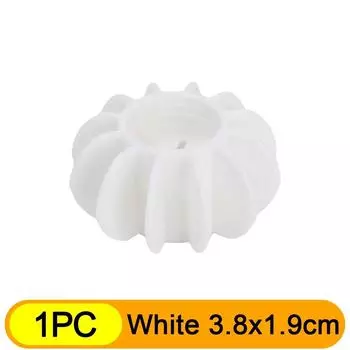 20/1PCS Silicone Laundry Ball Reusable Anti-tangle Clothes Cleaning Balls Stain Removal Anti-winding Hair Catcher Cleaning Tools White-1PC