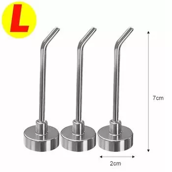 20/1PCS Strong Magnetic Hook Heavy Duty Right Angle Magnet Multi-purpose Hanging Holders for Kitchen Bathroom Storage 5PCS