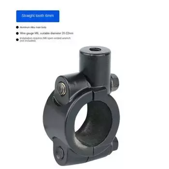 20-22 мм адаптер держатель алюминиевый сплав заднего вида прочный руль универсальный 6mm-M6