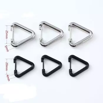 20/25mm Carabiner Alloy Camping Hiking Keychain High Quality Kettle Buckle Outdoor Tool 1