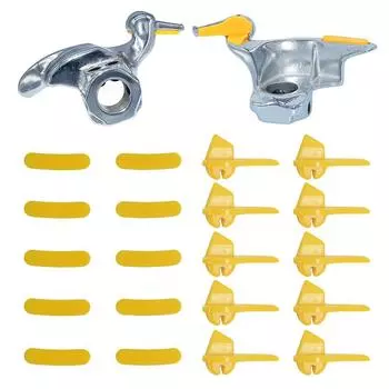 20/2 шт. комплект для замены шин на автомобильном шиномонтажном станке, крепление, демонтажная головка, утиные вставки, помощник по ремонту и демонтажу шин 1Set