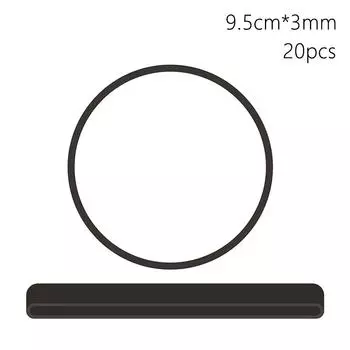 20/300 шт. Черные Прочные Резиновые Кольца Эластичные Резиновые Завязки Многоцелевые Резинки Для Домашнего Использования Style 1