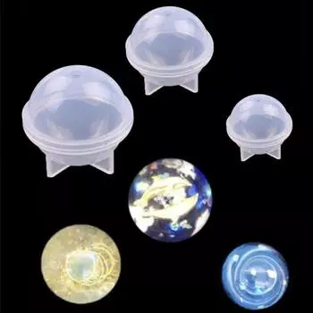20/30/40/50/60 мм силиконовая форма для изготовления шариков, круглая сферическая форма, украшение для рукоделия своими руками 30mm