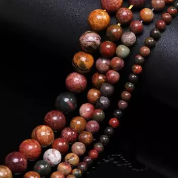 20/30/40 шт. 4/6/8/10 мм для изготовления ювелирных изделий своими руками, подвески, ожерелья, большое количество, бусины Пикассо из яшмы из натурального камня, нежные ювелирные аксессуары 4mm about 40Pcs