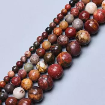 20/30/40 шт. 4/6/8/10 мм для изготовления ювелирных изделий своими руками, подвески, ожерелья, большое количество, бусины Пикассо из яшмы из натурального камня, нежные ювелирные аксессуары 4mm about 40Pcs