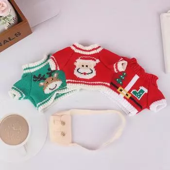 20-30 см плюшевый мишка кукла утка Рождественская серия свитер сумка плюшевая кукла одежда