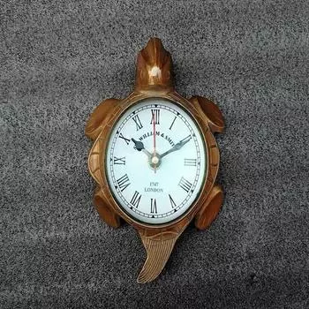 20.32 см Smith Sea Brass Turtle настенные часы настольные часы офисные настольные часы офисный декор