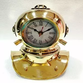20,3 см латунные часы для дайвинга, шлем для офиса и дома
