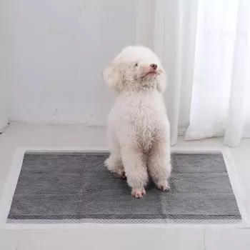 20/40/50/100 шт. впитывающие подгузники для собак одноразовые подушечки для обучения щенков мочеиспусканию быстросохнущие бамбуковый уголь поверхность коврик чистая подушка 100pcs 33x45cm