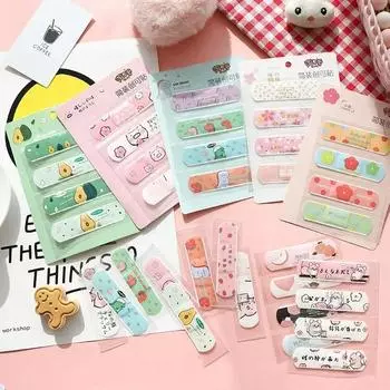 20/40/60 шт. Креативный пластырь с изображением животных из мультфильмов, детский водонепроницаемый и устойчивый к воздействию Хан, высококачественный ПЭ пластырь для красоты