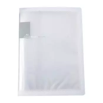 20/40 Pages NoteBook Student Photo Cards Holder Transparent A4/A5 Sticker Organizer School Office A5 card book 20 pages