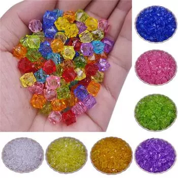 20/40 шт. 8/10 мм геометрические алмазные свободные бусины, сделай сам, поделки для изготовления ювелирных изделий, ожерелья, браслета 10mm фиолетовый