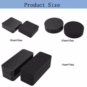 20/40 шт. Лента-липучка для шитья, самоклеящаяся лента для фиксации ковров, липкая лента для бытовых напольных ковриков, принадлежности для самостоятельного изготовления одежды 20pcs(10pairs)