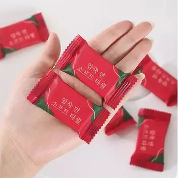 20/40 шт. сжатые банные полотенца, аксессуары для ванной комнаты, для дома и сада, портативные влажные салфетки, компактные бытовые салфетки 20PCS(1 Pack)