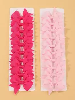 20/40pcs Grosgrain Ribbon Hair Bows Clips for Baby Girls Cute Candy Color Hairpins Barrettes Headwear Kids Hair Accessories