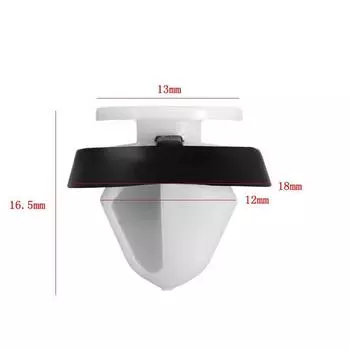 20/40pcs/lot Car Trim Panel Pillar Clips Plastic Auto Fastener Rivets Retainer Push Clips With Rubber Seal For Peugeot