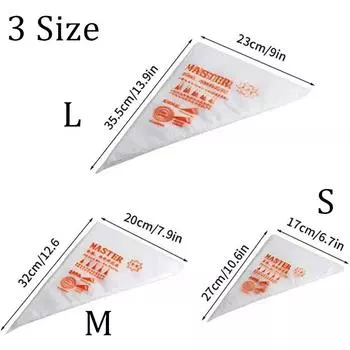 20/50/100 шт одноразовые кондитерские мешки для крема для торта кондитерский мешок для дизайна торта украшения инструменты для кухни аксессуары для выпечки десерты