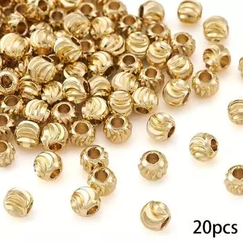 20/50/100 шт. Высококачественные изысканные случайные разноцветные вертикальные бусины с узором в виде цветка арбуза, ожерелье из арбузных бусин, браслет на лодыжку 20pcs