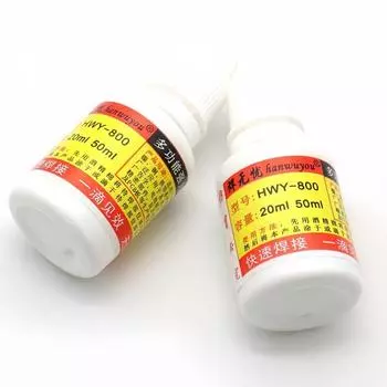 20/50 мл жидкий флюс безопасный нетоксичный паяльный флюс жидкий сварочный инструмент для прецизионной печатной платы батареи никель цинк 20ML