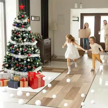 20/50 шт. искусственные снежки, зимнее праздничное украшение, реалистичный снежный подарок для детей, декор для дома, офиса, общежития 20PCS