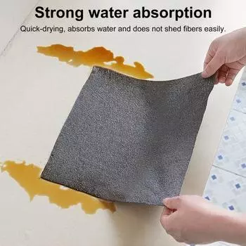 20/50 шт. тряпка для мытья посуды многоразовая разрываемая рулонное полотенце супер мягкое впитывающее компактный размер многофункциональное 20PCS синий