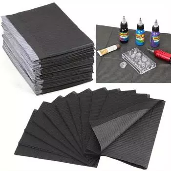 20/50PCS Disposable Nail Art Table Towels Mat Waterproof Tattoo Mat Paper Sheet Clean Pads Tattooing Table Mat Cover Supplies