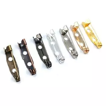 20*5 мм 20 шт. двойное отверстие ручной работы материал наклеиваемая брошь аксессуары для волос для изготовления ювелирных изделий своими руками ожерелье браслет изготовление ювелирных изделий аксессуары 20 Pcs 20mm Length