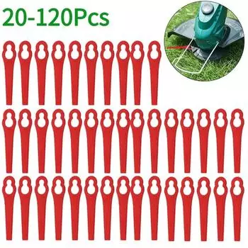 20/60/100/120 шт. Пластиковые лезвия для стрижки травы L83, прочное лезвие для стрижки травы для беспроводного триммера