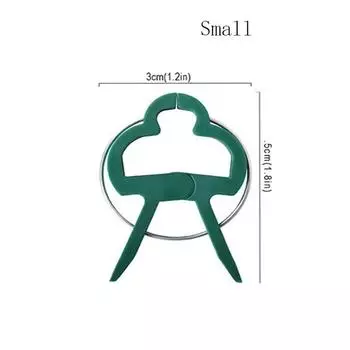 20/60/100 шт. фиксированные зажимы для растений многоразовые садовые тепличные кронштейны для фиксированных растений виноградная лоза цветы рассада томаты поддержка садовые принадлежности 10pcs