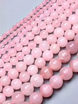 20-60 шт. 4/6/8/10/12 мм розовый натуральный камень случайного цвета круглые свободные бусины для изготовления ювелирных изделий DIY ожерелье брелок материал ручной работы ювелирный аксессуар 4mm 60pcs розовый