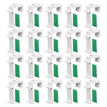 20/60 шт. кронштейны для крепления рулонных штор, регулируемые, простая установка, держатель рулонной шторы, запчасти для ремонта оконных жалюзи