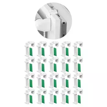 20/60 шт. Регулируемый кронштейн для рулонных штор, аксессуары для крепления, держатель рулонных штор, зажим для оконных жалюзи, ремонт, замена A1