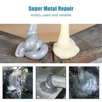 20/75/100g Metal Repair Glue Quick-drying Casting Glue Industrial Repair Agent AB Glue Heat Resistance Cold Weld Adhesive