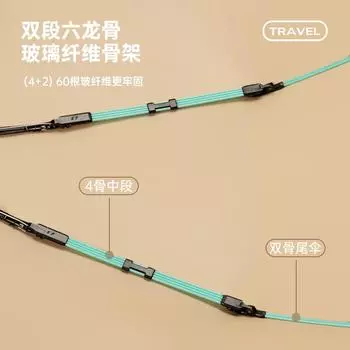 20 Bone Full Triple Fold Color Glue Umbrella Sun Sunscreen Parasol Triple Fold 23 inch