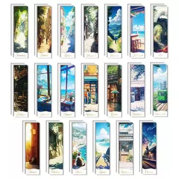 20 бумажных закладок в стиле ретро, культурные и творческие закладки, подарки, предметы первой необходимости для чтения