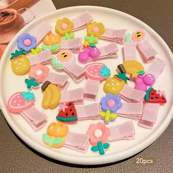 20 cute cartoon hair clips and sweet hair accessories