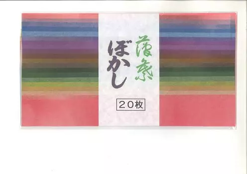 20 цветов, набор из 20 предметов Usui-shabokashi