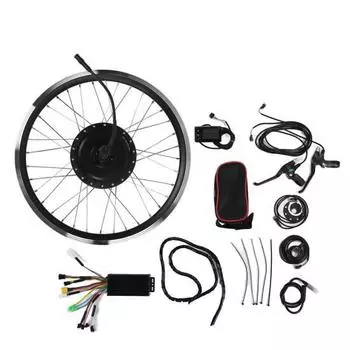 20 дюймов 48 В 500 Вт комплект электродвигателя для велосипеда, кассета с задним приводом, мощный мотор для заднего колеса, комплект для переоборудования электрического велосипеда, ЖК-панель S866