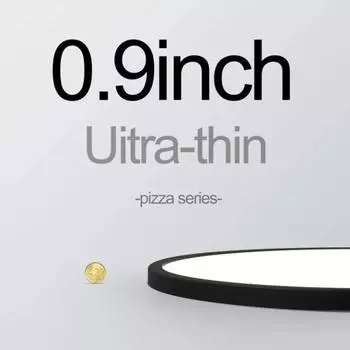 20-дюймовый большой светодиодный потолочный светильник с интеллектуальным приложением, пультом дистанционного управления, регулируемой яркостью, для домашнего освещения, спальни, кабинета, ультратонкий потолочный светильник Cold White-NO RC