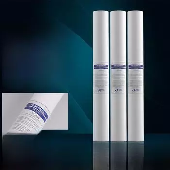 20-дюймовый фильтрующий элемент из полипропиленового хлопка для коммерческого водоочистителя, элемент предварительной фильтрации PPF 1-5 микрон 200g-Acupuncture-1 micron