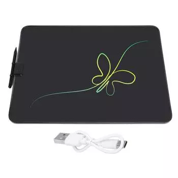 20-дюймовый ЖК-планшет для письма, ЖК-блокнот для письма, перезаряжаемая доска для рисования с ручкой для дома, ранний доступ чёрный