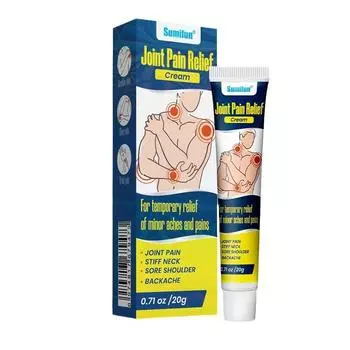 20 г крема для снятия боли с куркумой для снятия дискомфорта в шее и шейном отделе позвоночника