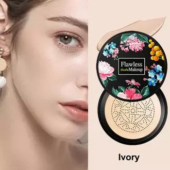 20 г основа для макияжа, праймер, закрывающий поры, естественный эффект, легкий практичный крем-консилер с грибной головкой для вечеринки слоновая кость