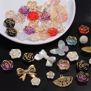 20 г/пакет 12-30 мм акриловые бусины в Пномпене смешанного стиля DIY браслет ожерелье серьги ювелирные аксессуары 12-30mm 20g/bag#A02