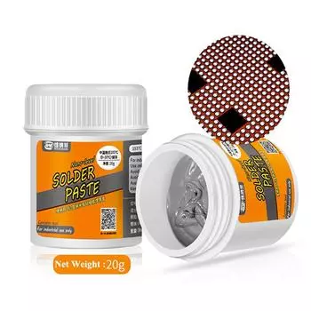20 г паяльной пасты, температура плавления флюса, 183 , оловянная паяльная паста для SMD BGA, реболлинга, ремонта печатных плат мобильного телефона