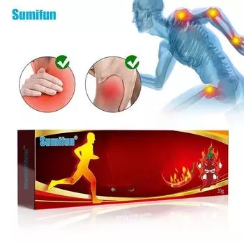 20 г перцовой мази для шеи, плеч, талии и ног 20g